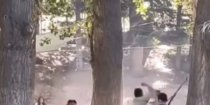 Konya'da piknik için giden aileler birbirine girdi!