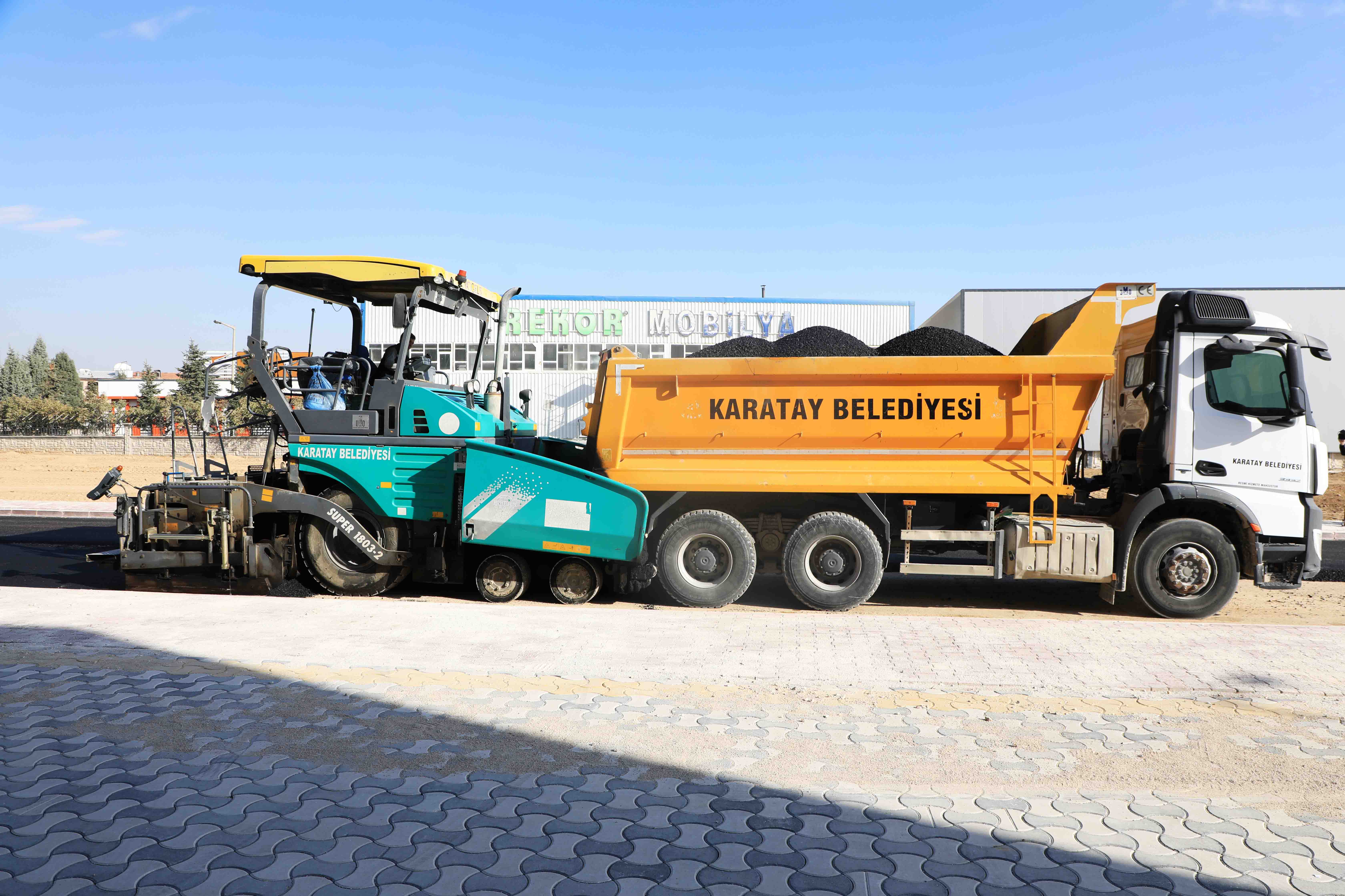 Karatay’da güçlü ulaşım yatırımları