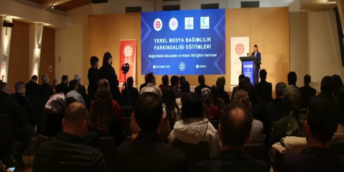 Konya'da "Bağımlılıkla Mücadele ve Haber Dili" eğitimi düzenlendi