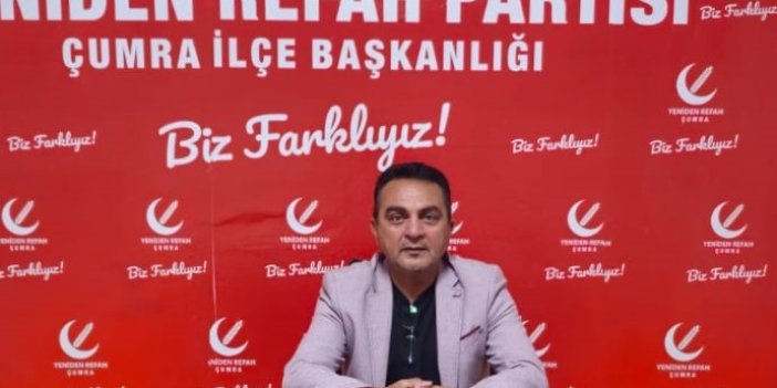 YRP'den Çumra açıklaması