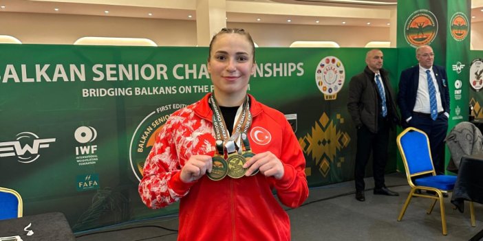 Konyalı sporcu 3 altın madalya ile döndü