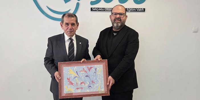 Galatasaray Başkanı Dursun Özbek’ten SOBE Vakfı’na anlamlı ziyaret