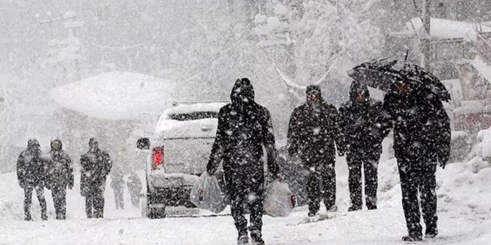Meteoroloji illeri tek tek uyardı! Kuvvetli sağanak ve kar yağışı geliyor