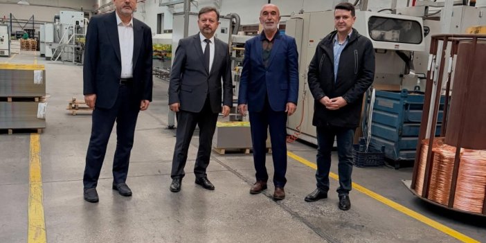 Konarılı’dan Kontensan Metal’e Ziyaret