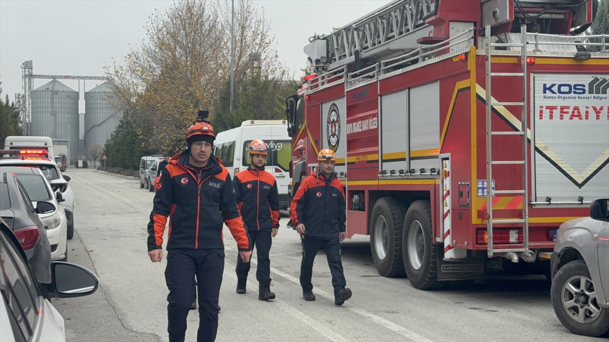 Konya'da şekerleme fabrikasında patlama! Yaralılar var