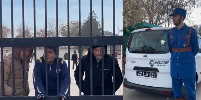 Konya'da "Türkiye’nin gücünü göreceksiniz adamım" diyen öğrencilere bisiklet hediye edildi