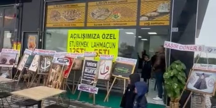 Lavin Etliekmek törenle açıldı