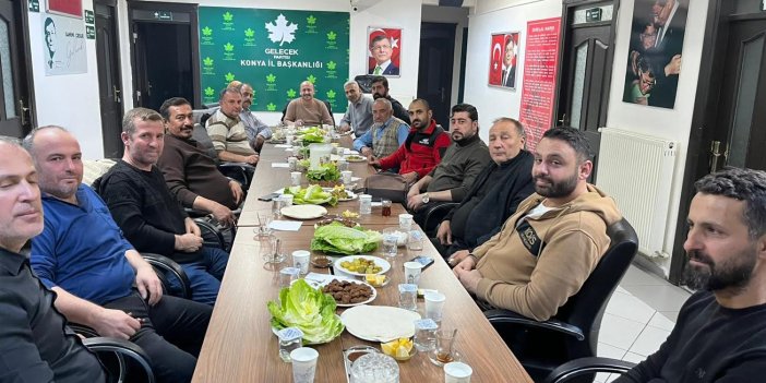 Gelecek Partisi Meram’da Erkan Akbay Dönemi: Görev Dağılımı Belli Oldu