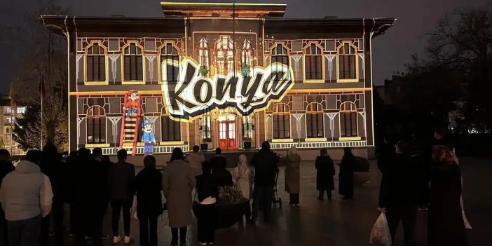 Konya'da Taş Bina görsel şölen sunuyor