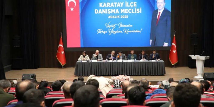 Karatay’da Türkiye yüzyılı vizyonu Danışma Meclisi’nde ele alındı