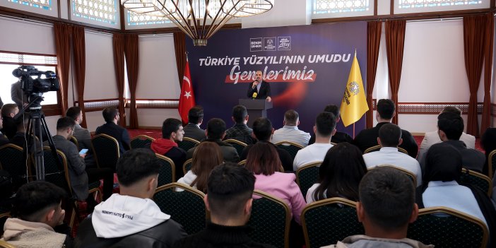 Başkan Altay gençleri ağırladı: Tavsilerini de unutmadı