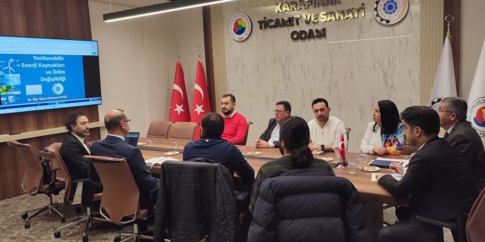 Konya'da "İklim Değişikliği" semineri