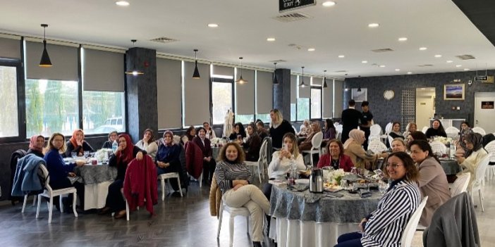 Makineci kadınlar bir araya geldi