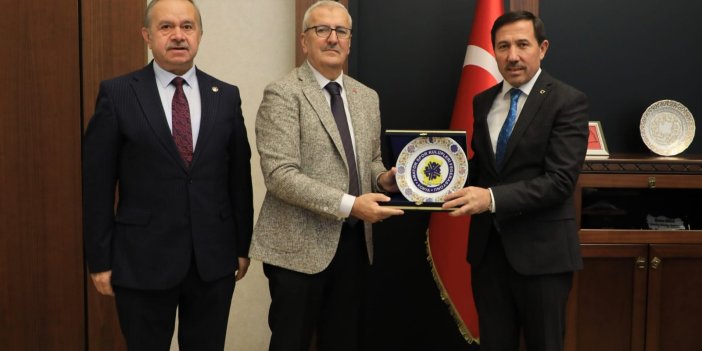 Ay’dan Başkan Kılca’ya ziyaret