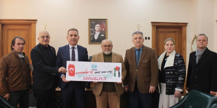 Meramlı çocuklardan Gazze'ye umut