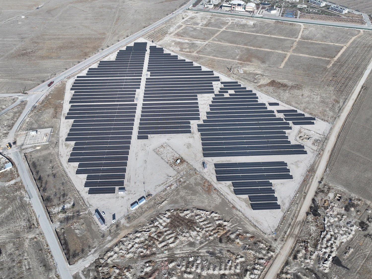 Karatay 5. Güneş Enerjisi santralini tamamladı