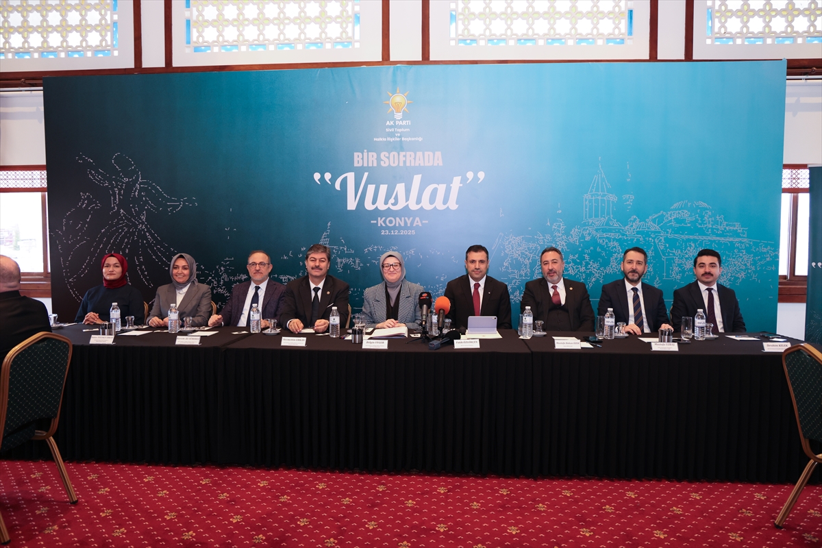 "Konya'dan yükselen bu vuslat çağrısı dört bir yanda karşılık bulacak"