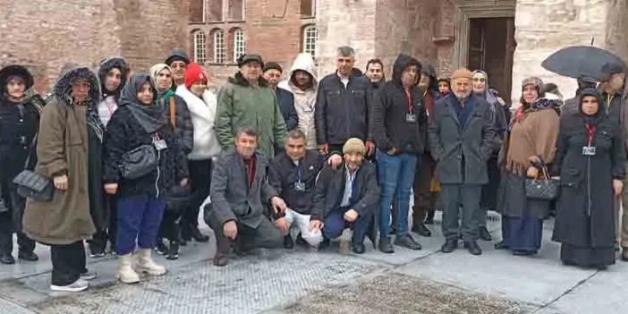 Dünya Görmeyenler Derneği İstanbul’u gezdi