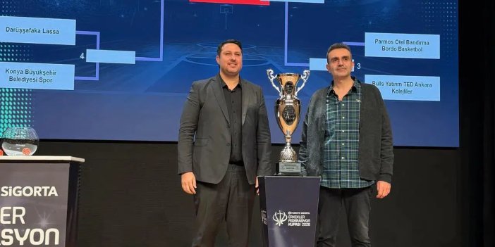 Büyükşehir Belediyespor kupada Darüşşafaka Lassa ile eşleşti