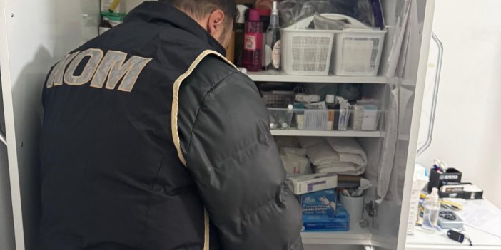 Konya’da evde kaçak klinik operasyonu: binlerce tıbbi malzeme ele geçirildi