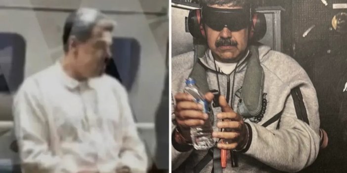 ABD savaş gemisindeki Maduro'dan ilk fotoğraf