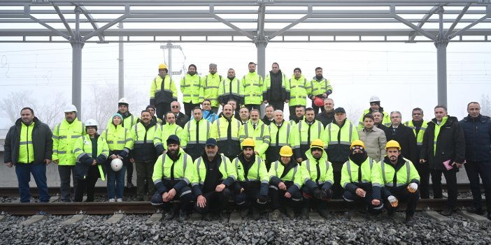 Konyaray Banliyö Hattı’nda Ray Birleştirme Kaynak Programı Yapıldı