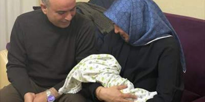 Konya'da "Merhaba Bebek Projesi" kapsamında bir aileye ziyaret yapıldı