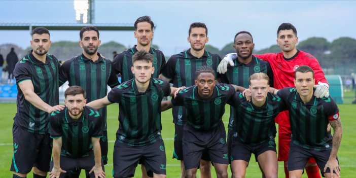 Konyaspor hazırlık maçını kazanamadı