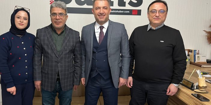 Bilgiç ve Doğan'dan Konya Bakış Gazetesi'ne ziyaret