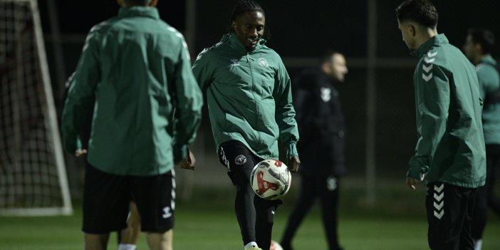 Konyaspor taktik çalıştı