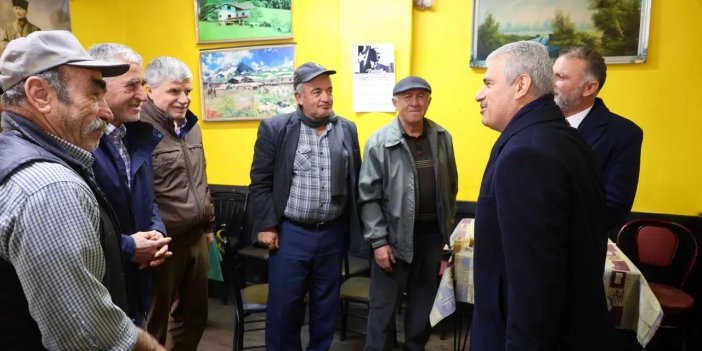 Vali Akın Derbentli vatandaşla görüştü!