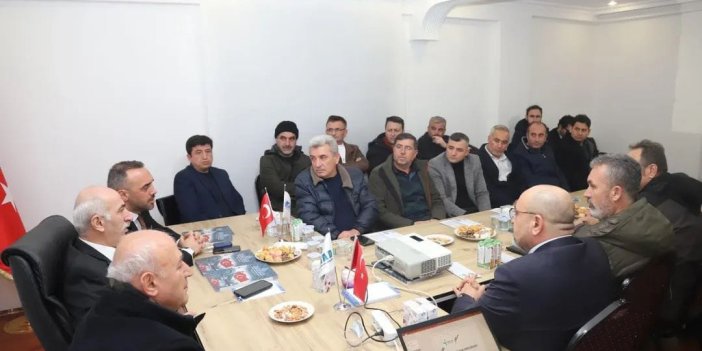 Çiftci KONİAD’DA iş adamları birlikte