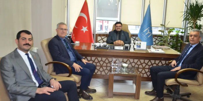 İYİ Partiye, Eğitim-İş’ten ziyaret