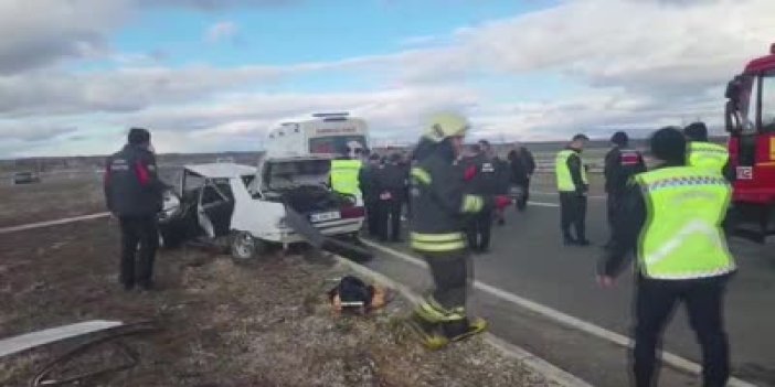 Konya'da otomobiller çarpıştı: 1 ölü