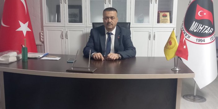 Karapinar  köy ve Muhtarlar Derneği başkanlık seçimini Zafer Öztas kazandı