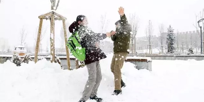 Çok sayıda kentte eğitime kar arası