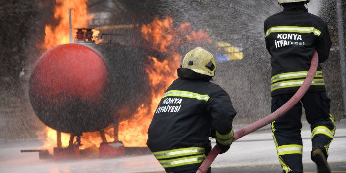 Konya İtfaiyesi 2025’te 15 Bin 497 Olaya Müdahale Etti