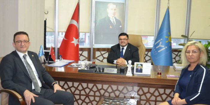 CHP Milletvekili Bektaş’tan, İYİ Parti’ye hayırlı olsun ziyareti