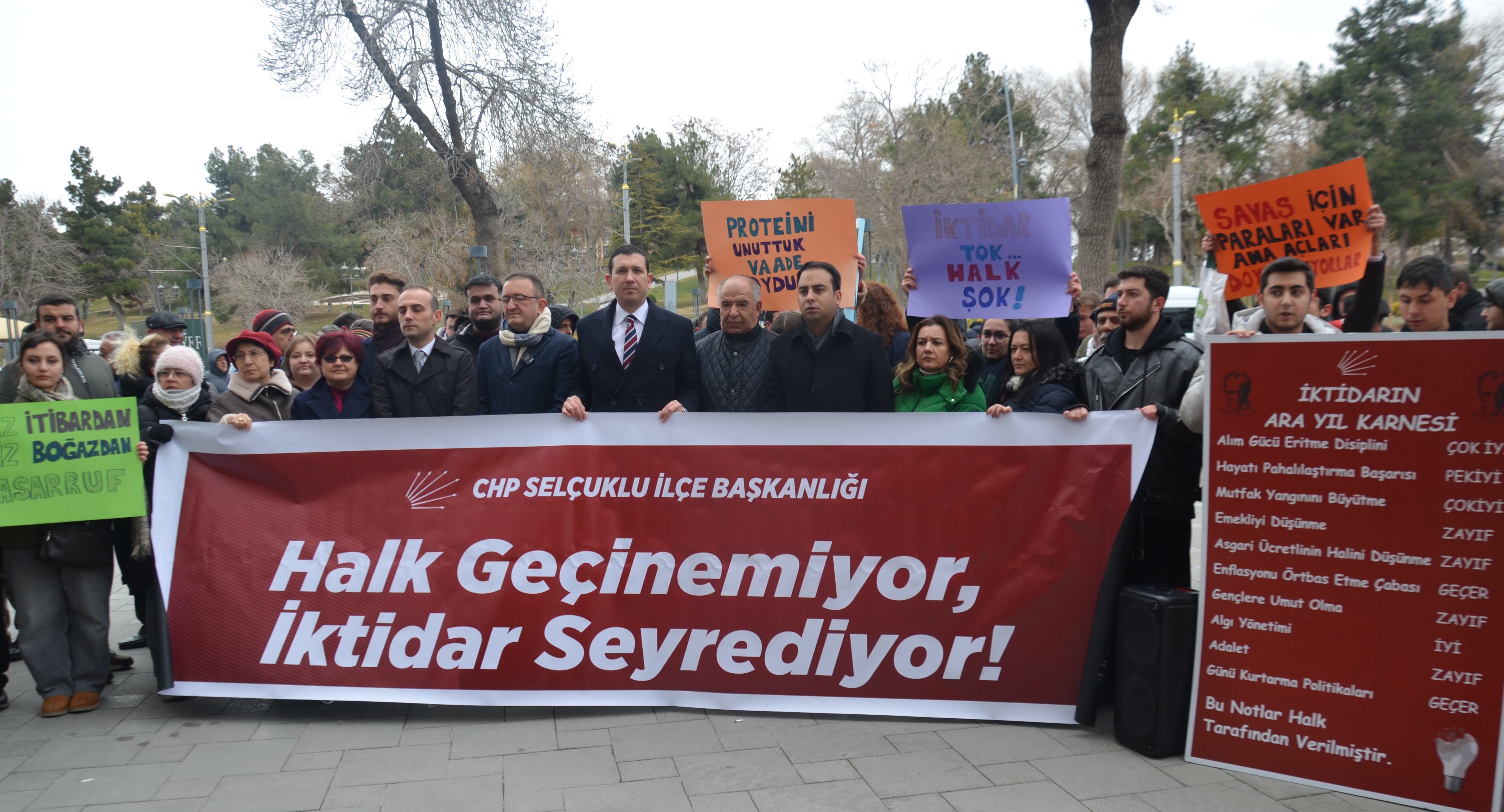 CHP Selçuklu açıklamalarda bulundu