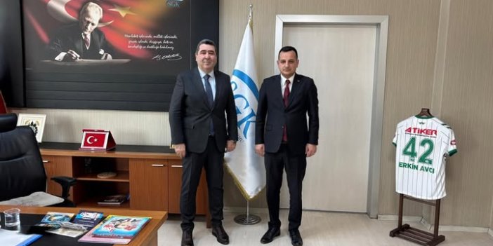 Türkoğlu’dan Avcı’ya ziyaret