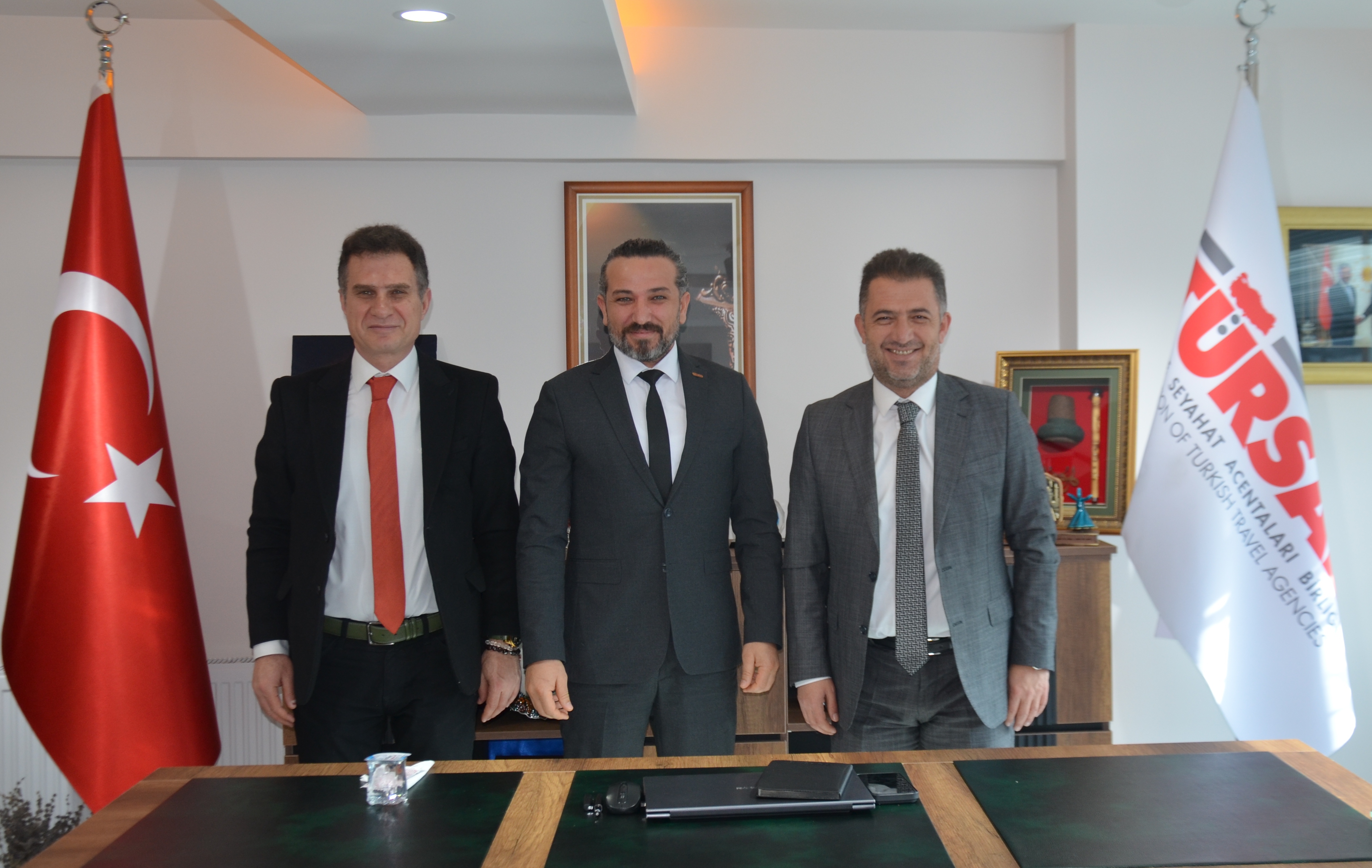 TÜRSAB Konya BTK’ ya, Bilgiç ve Sayan’dan ziyaret