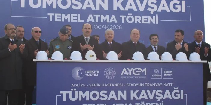 Konya'nın en büyük sorunlarından birine neşter! Temel atıldı