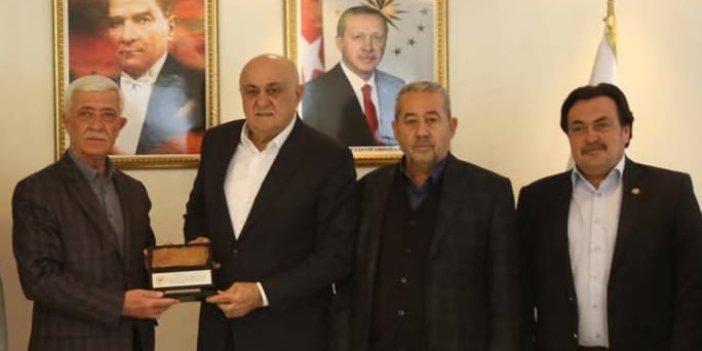 Obruklular derneğinden Erkoyuncu’ya ziyaret