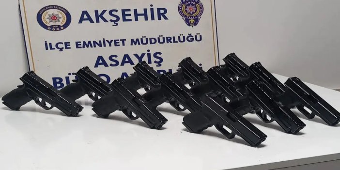 Konya'da silah kaçakçılığı operasyonunda 6 şüpheli tutuklandı