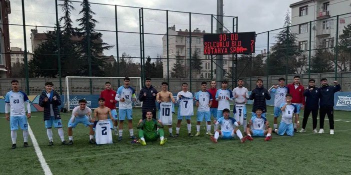 Selçuklu Belediyespor U19 sahasında kazandı