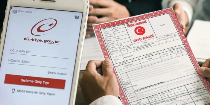1 Şubat itibarıyla başlıyor! e-Devlet'ten onay vermeyen tapulu evini satamayacak