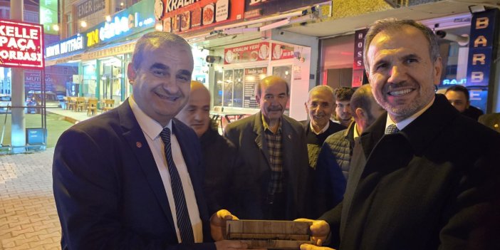 Ceylan’dan Doğan’a anlamlı hediye