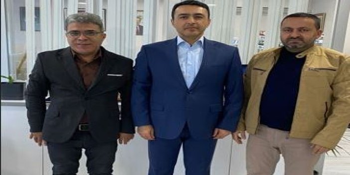 Konya Bakış Gazetesi'nden Halil İbrahim Parlak'a ziyaret