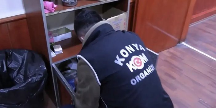 Konya'da organize suç örgütüne şafak operasyonu