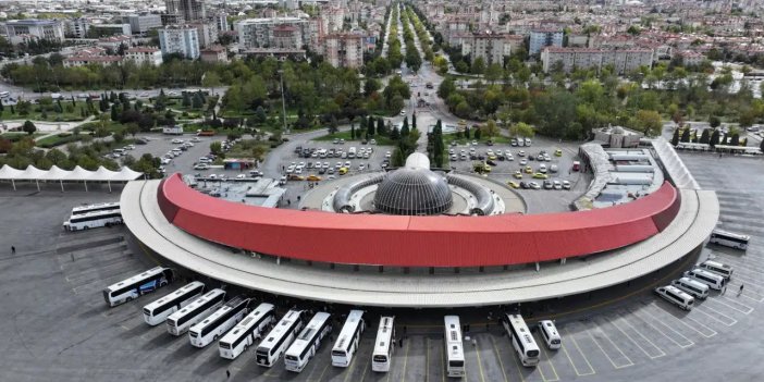 Konya Otogarı 18 milyona yakın yolcuya hizmet verdi